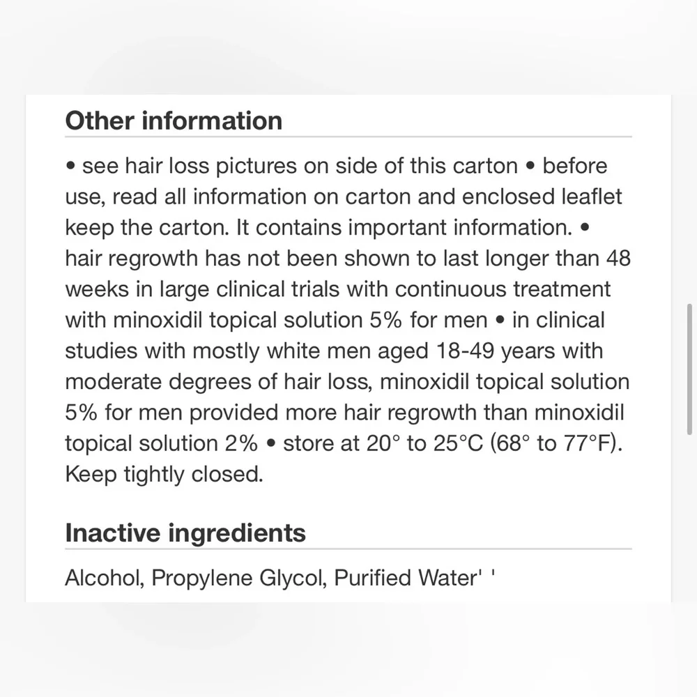 Hims |Minoxidil Topical Solution USP 5% Extra Strength For Men Shampoo Thick Fix